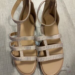 Cat & Jack Girls Gladiator Sandals Size 5